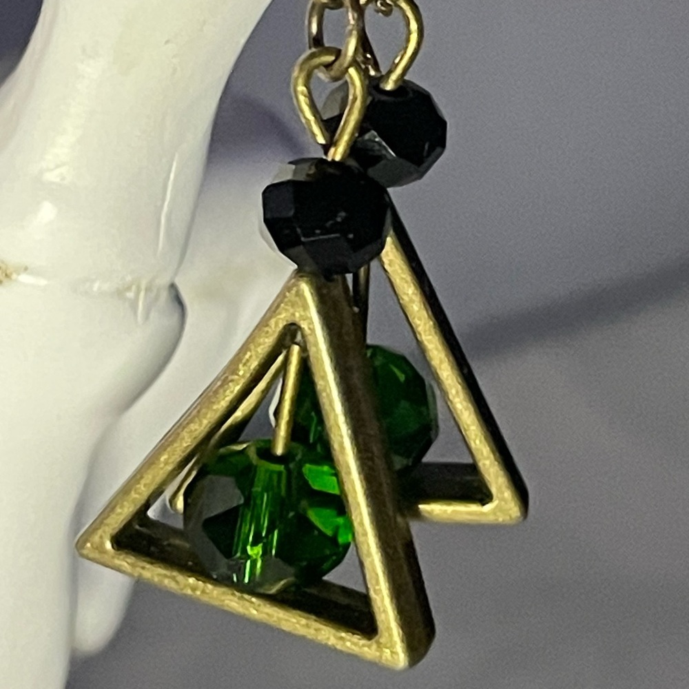 Deathly Hallows Green Colors Handmade